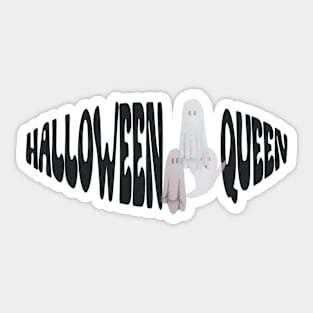 Halloween Queen cute ghosts Sticker